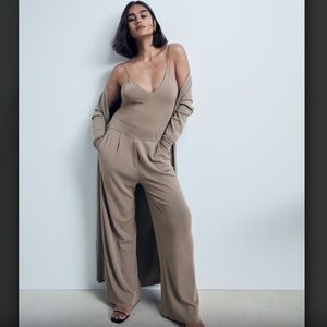 Zara knit long cardigan SISE M